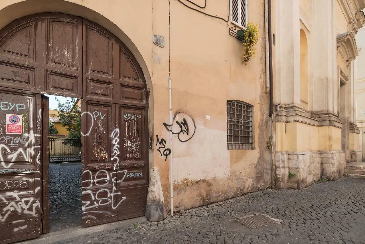 아파트 Trastevere Charming Duplex 로마