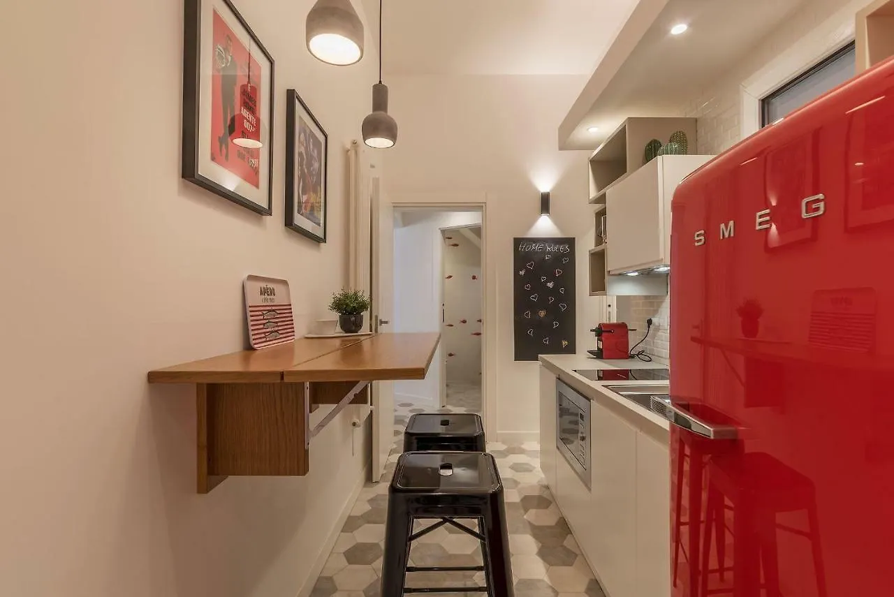 아파트 Trastevere Charming Duplex 로마